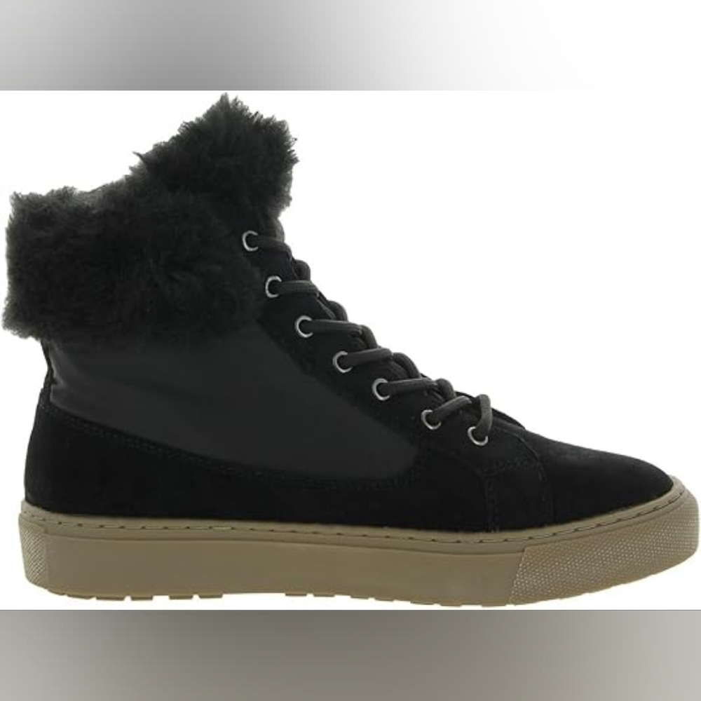 Cougar Women's Dubliner Black Furry Shoes Size 9 US